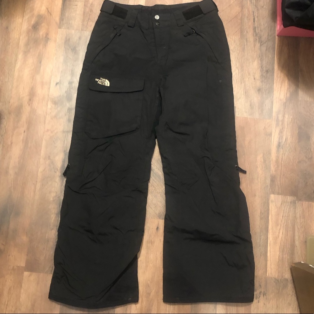 North Face Black Snow Pants